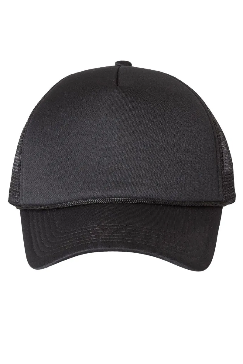 Glitzy Crawfish Coquette Bow Foam Mesh Back Trucker Cap