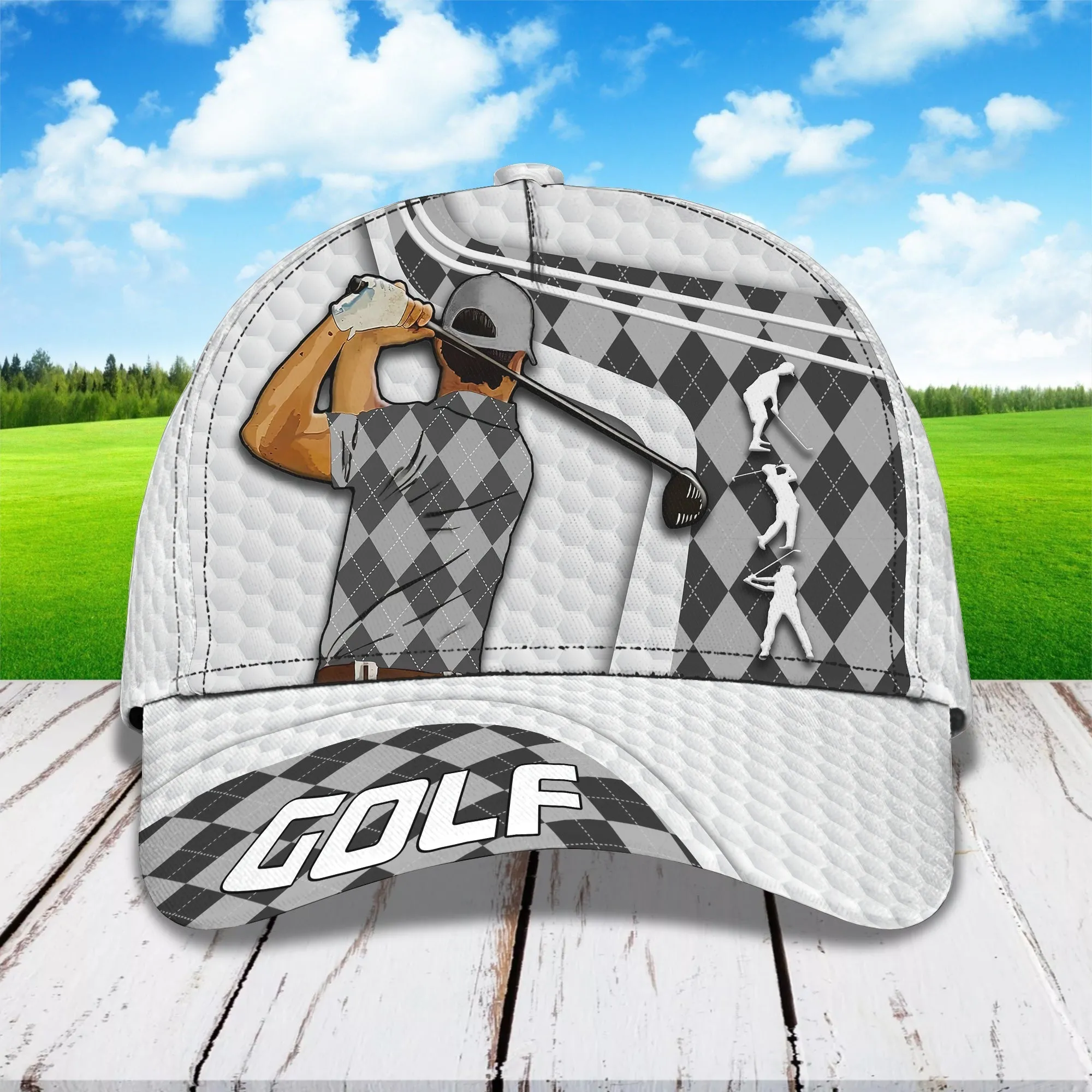 Golf -3D Classic Cap -TD96-1180
