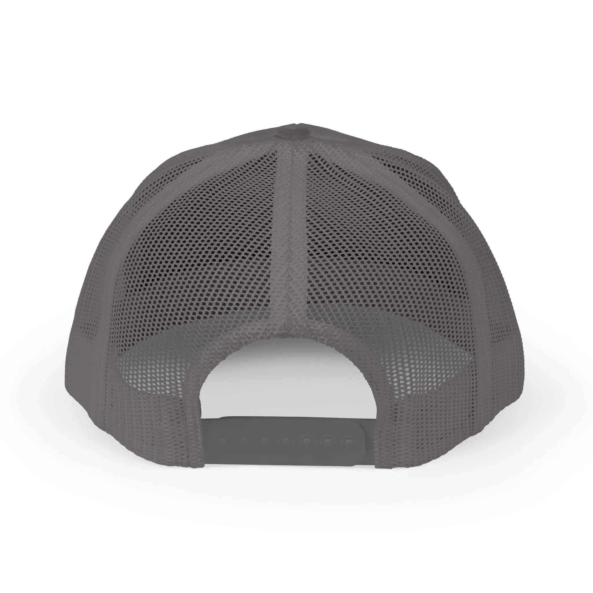 Golf Black Embroidered Trucker Hat