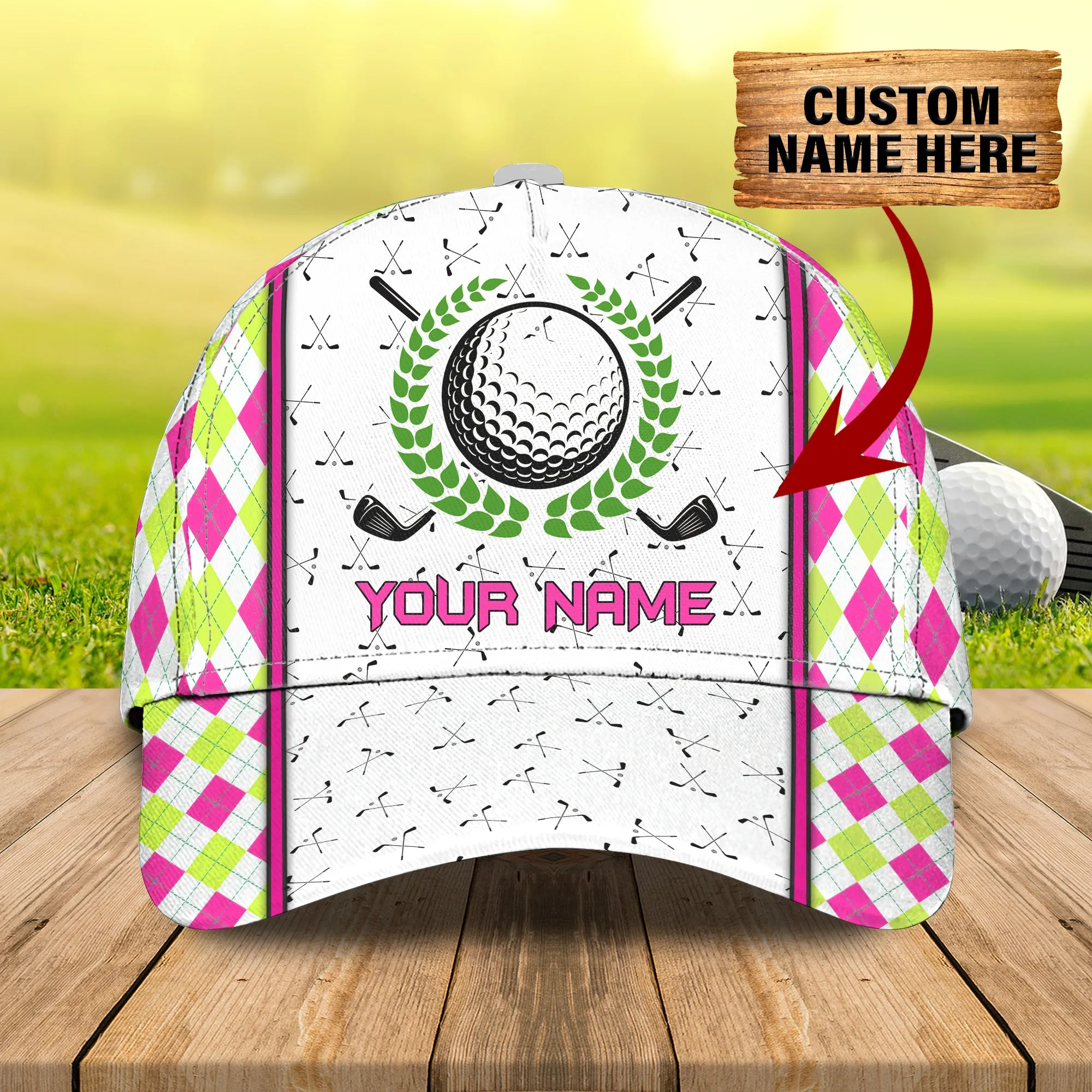 GOLF CAP1- Personalized Name Cap - BY97