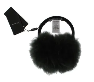 Green Shearling Alpaga Wool Ear Muffs