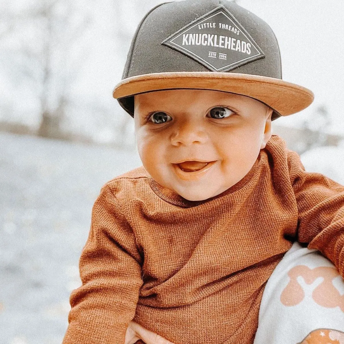 Hat for Infant | Eli Newborn Snapback Hats