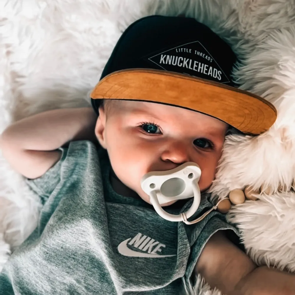 Hat for Infant | Eli Newborn Snapback Hats