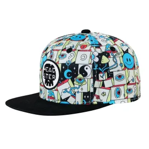 Headster Kids Block Party Black Snapback Cap