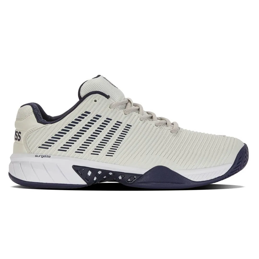 K-Swiss Hypercourt Express 2 Men's Tennis Shoe (White/Blue)