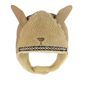Kapi Exclusive Hat | Alpaca | Beige Curly Faux Fur