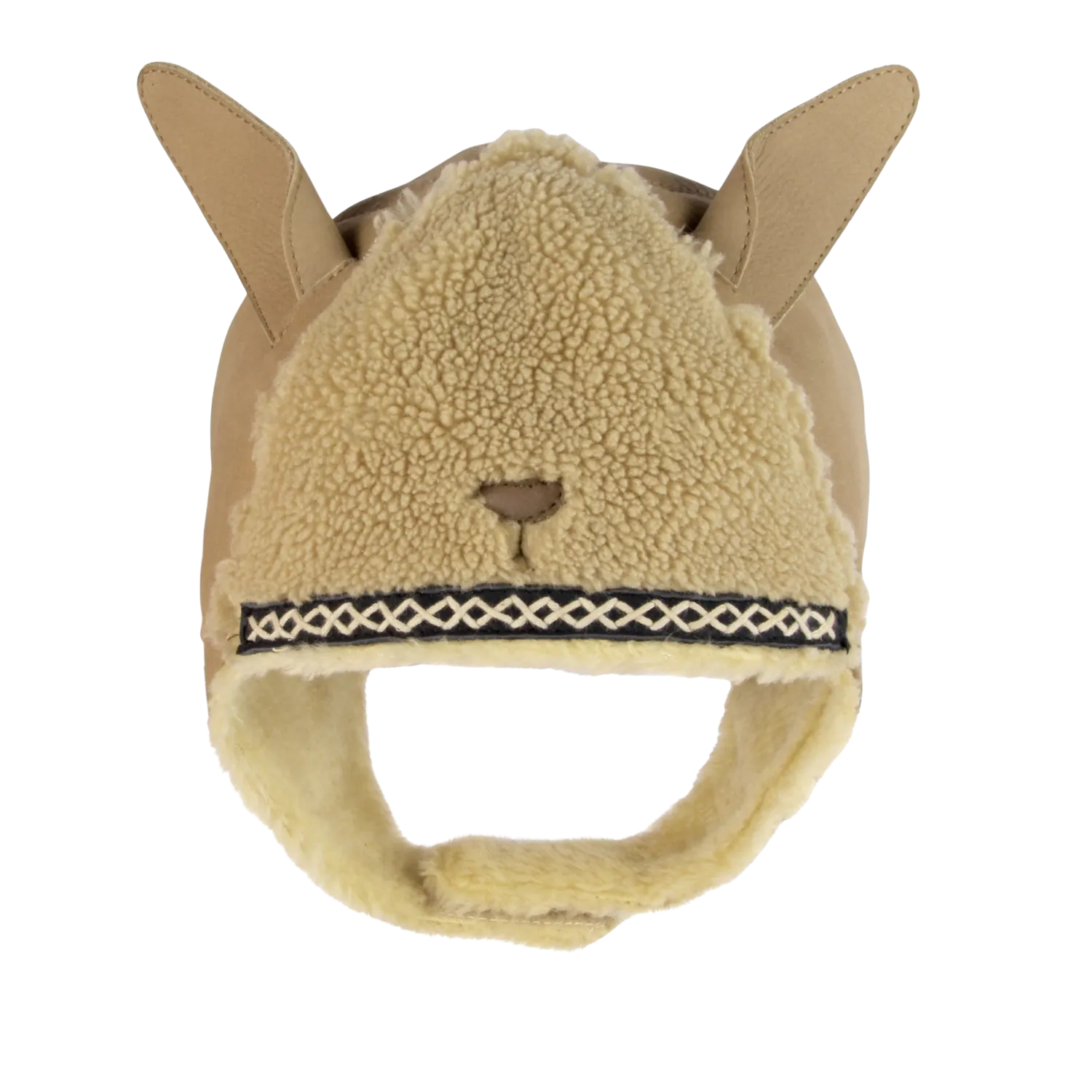 Kapi Exclusive Hat | Alpaca | Beige Curly Faux Fur