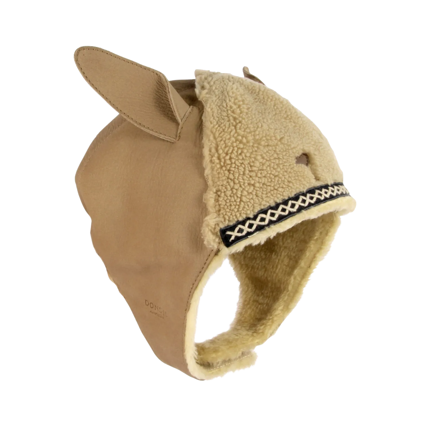 Kapi Exclusive Hat | Alpaca | Beige Curly Faux Fur