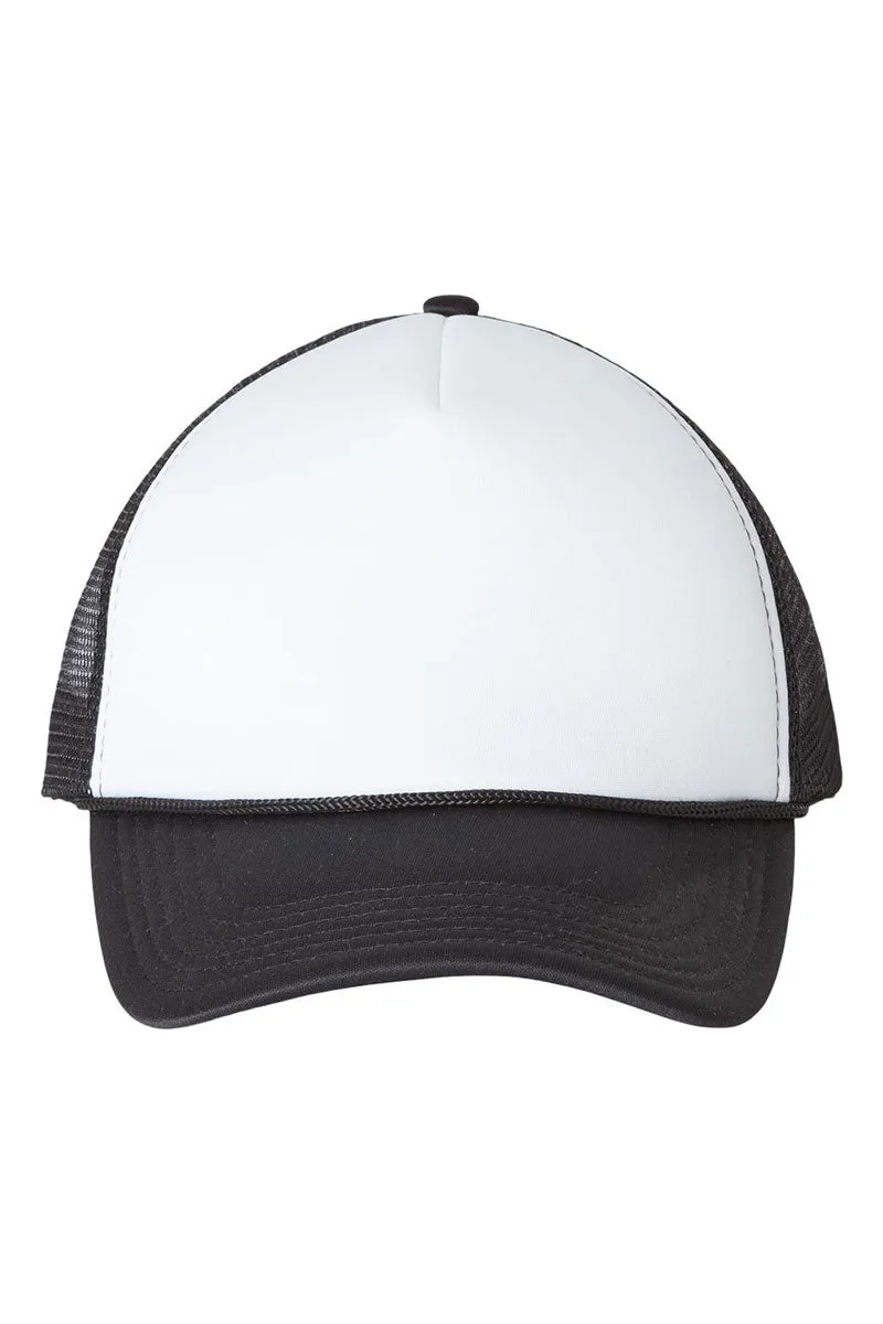 Khaki Mama Coquette Foam Mesh Back Trucker Cap