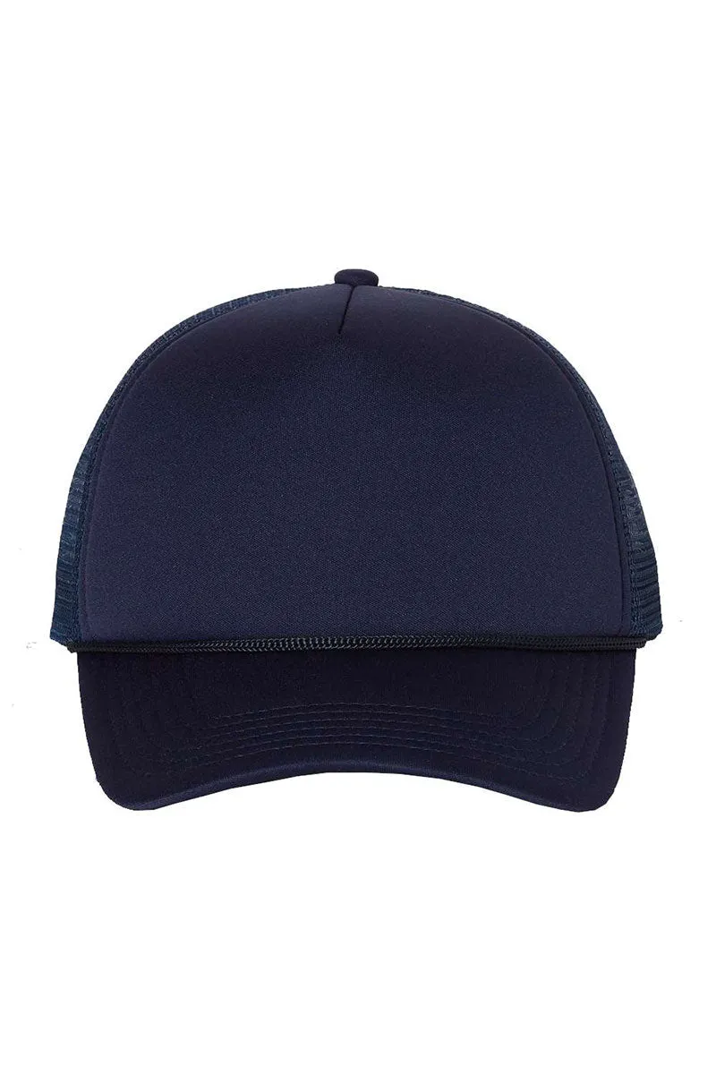 Khaki Mama Coquette Foam Mesh Back Trucker Cap