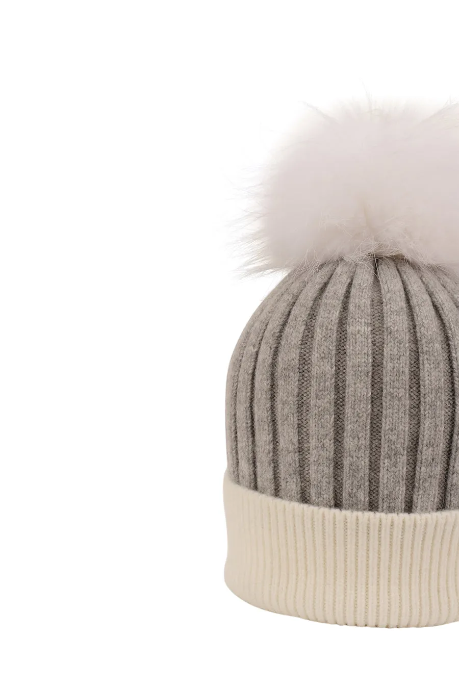 Knit Pom Pom Hat