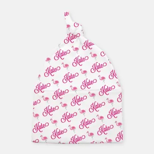 Knotted Beanie - Flamingo