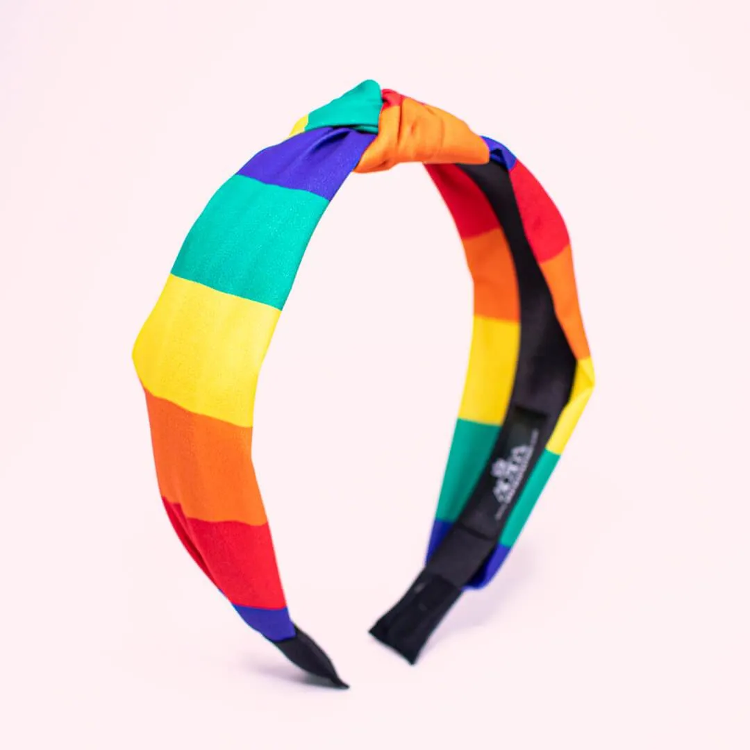 Knotted Printed Colorful Womens Headbands | Calypso Model