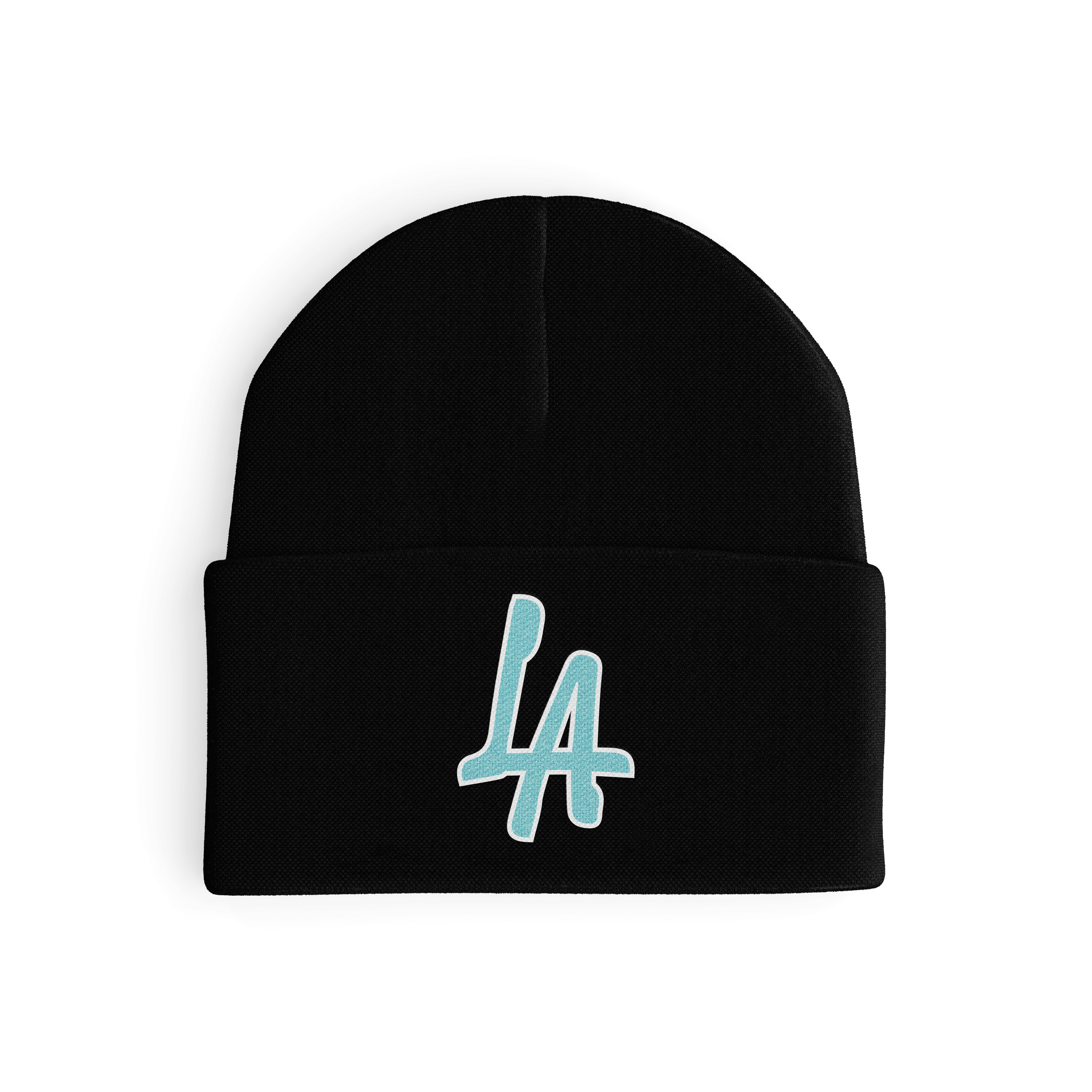 LA Kush LA Beanie - Black/Teal