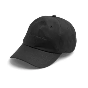 Last Resort 'LR Sign' Daddy 6 Panel Cap (Washed Black)