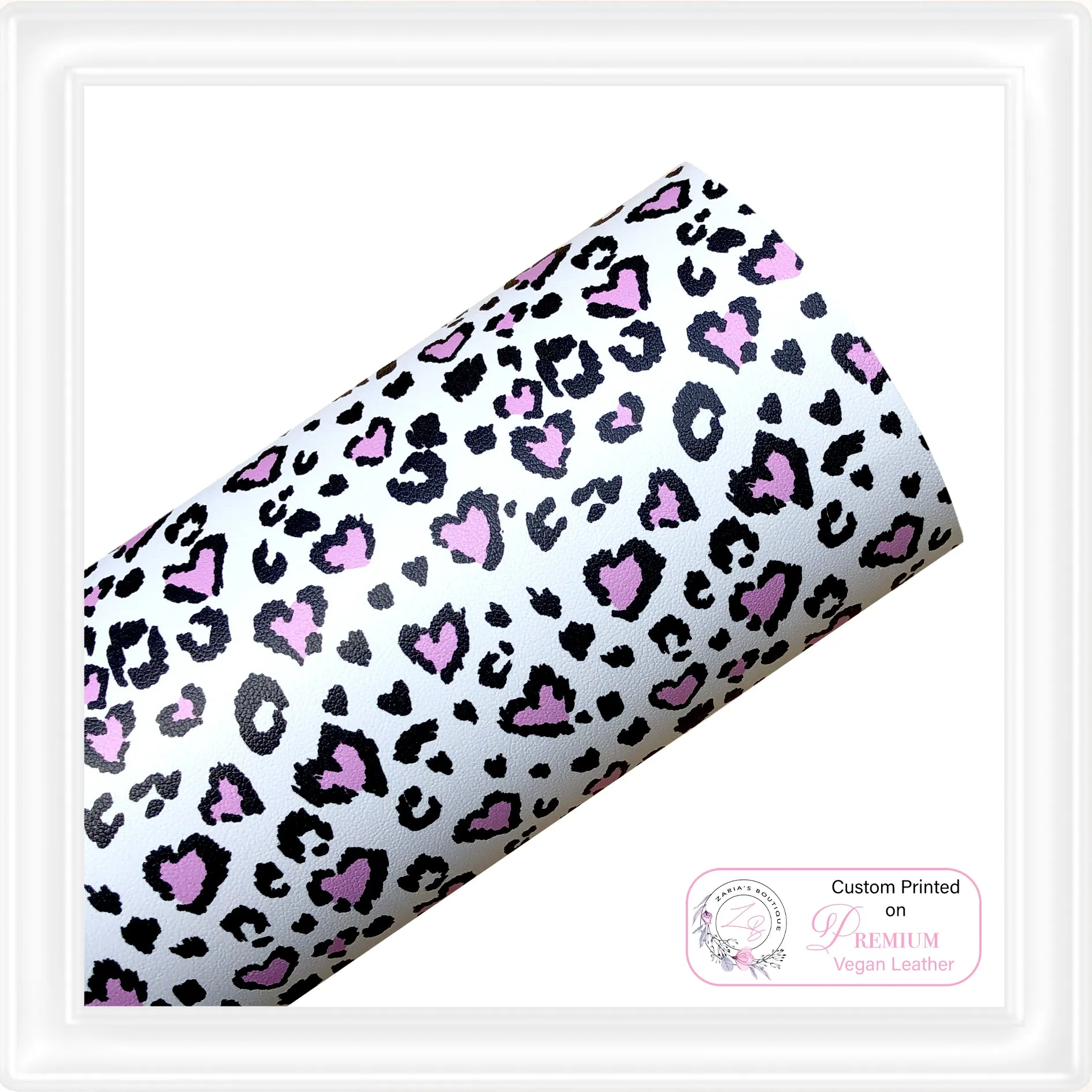 ⋅ Leopard Love ⋅ Exclusive Premium Vegan Faux Leather ⋅