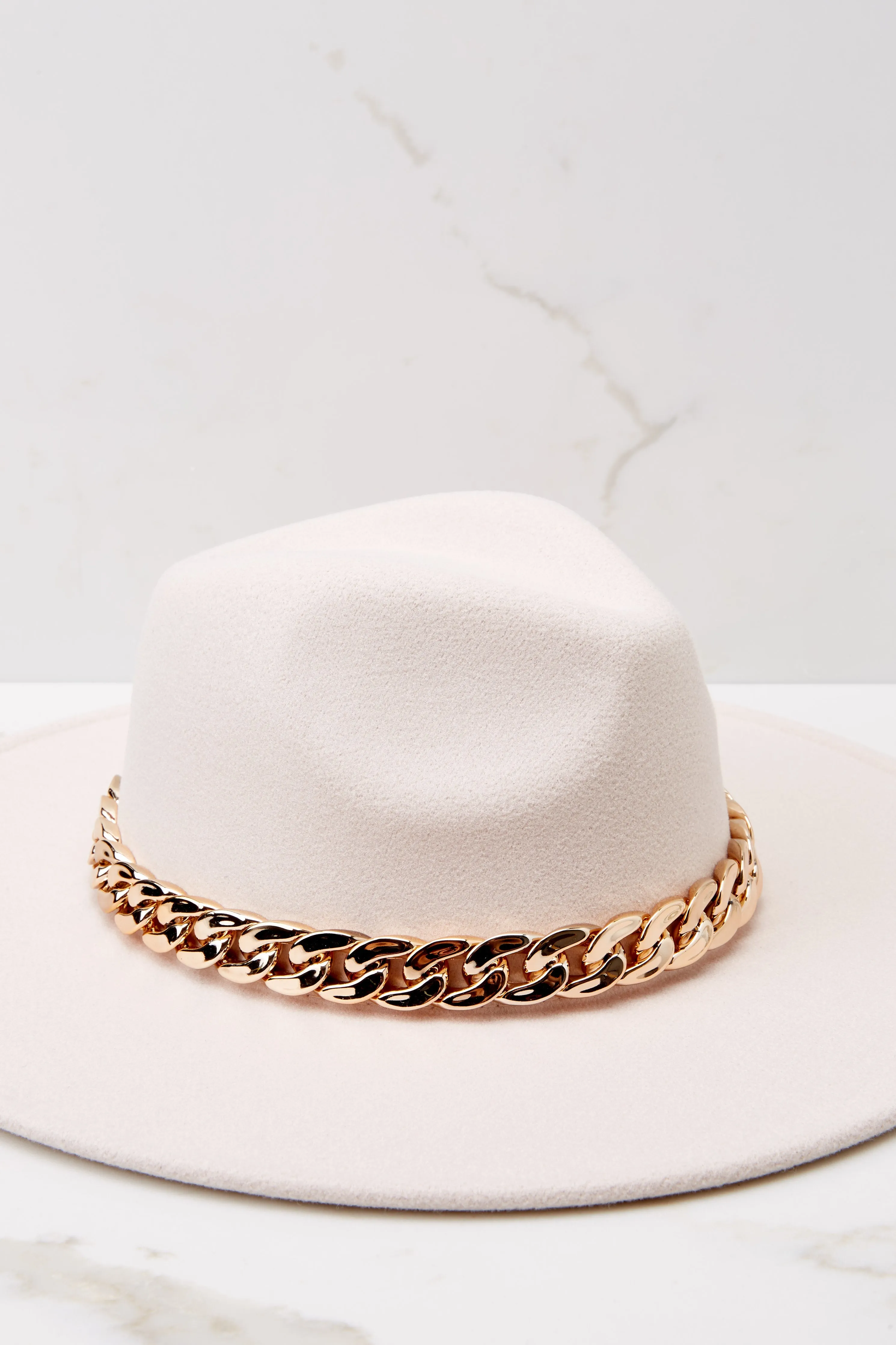 Like A Gold Digger Beige Hat