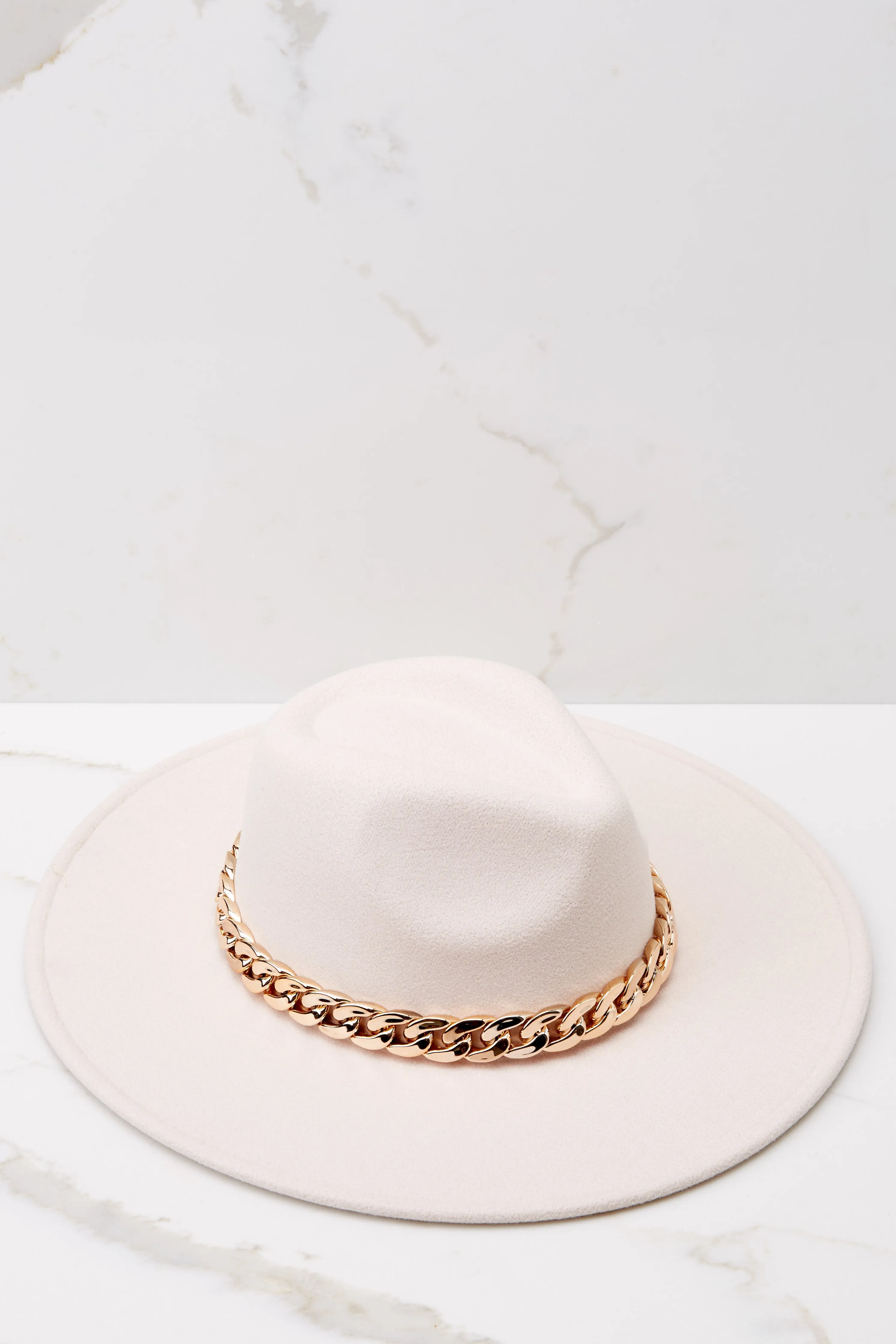 Like A Gold Digger Beige Hat