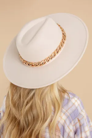 Like A Gold Digger Beige Hat