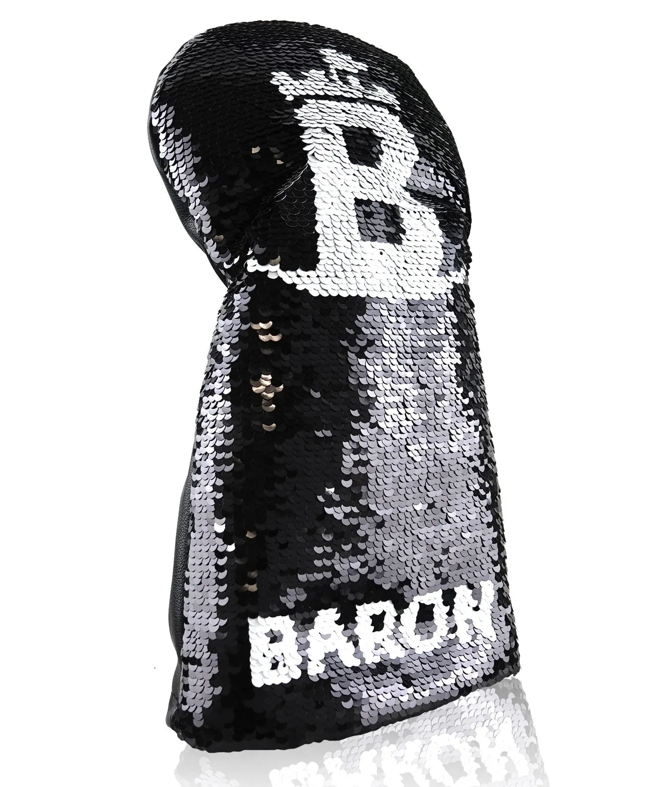 [Limited Edition] Baron Golf Spangle Driver, Wood, Utility Cover made by Finest Calf Leather [Hand-made] - Black