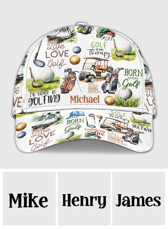 Live Love Golf - Personalized Golf Classic Cap