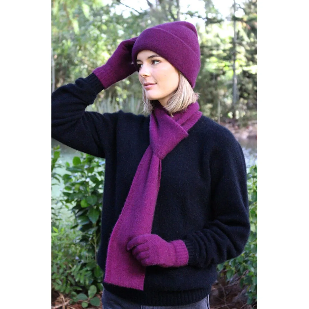 Lothlorian Possum Merino Plain Beanie