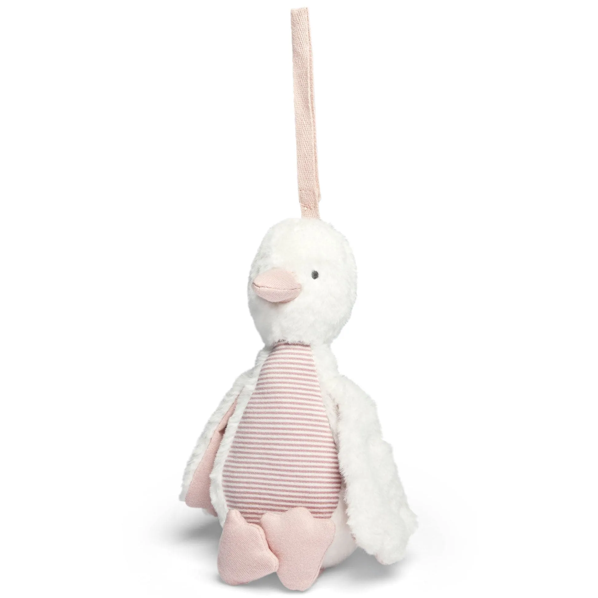 Mamas & Papas Soft Travel Toy Welcome to the World - Pink Chime Duck