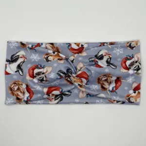 Merry Christ-MOOs Twist Headband