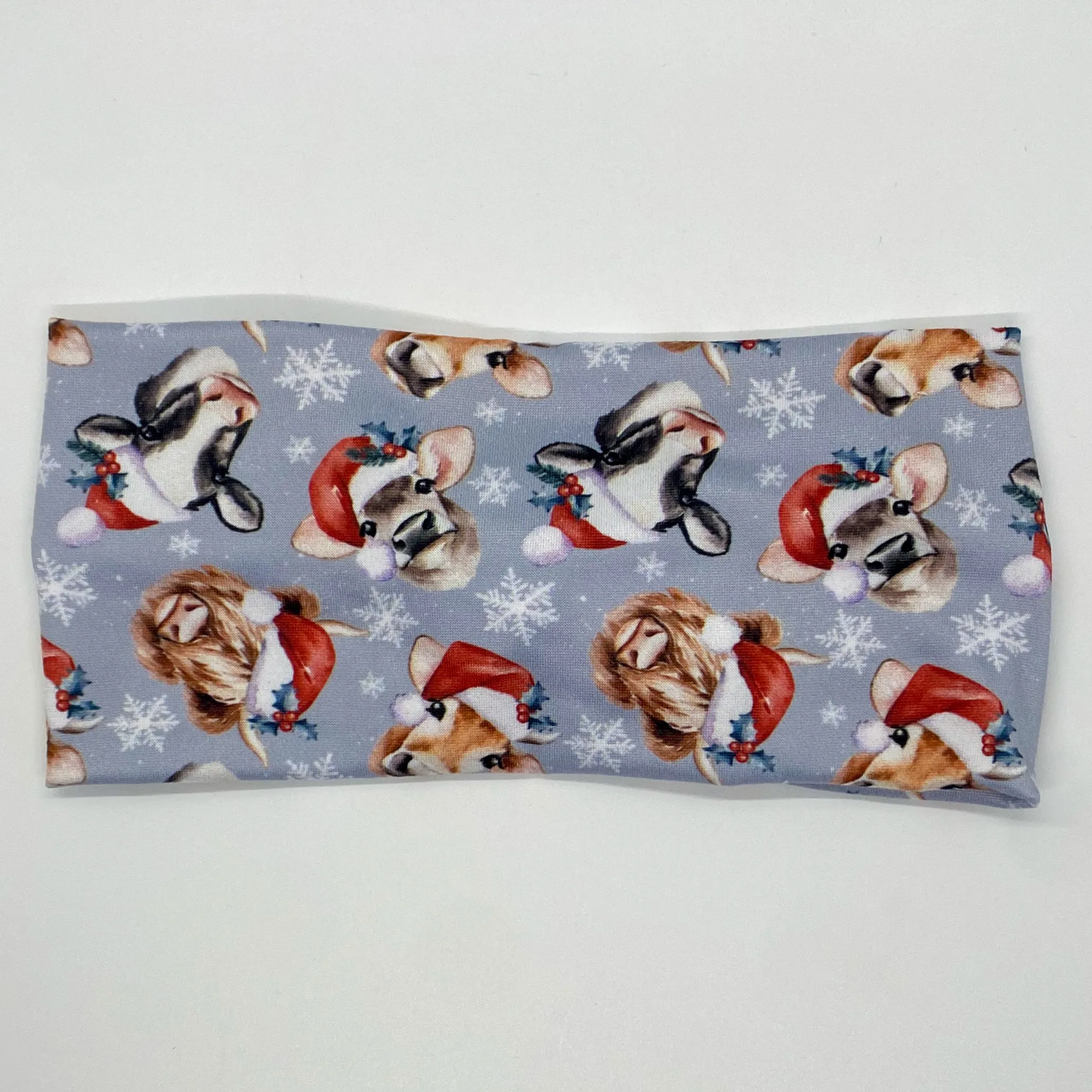 Merry Christ-MOOs Twist Headband