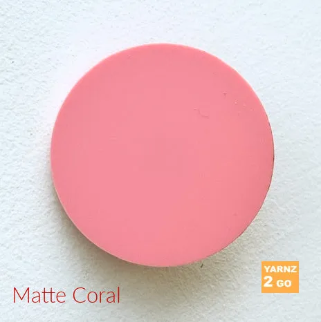 New! Matte shawl pin disks