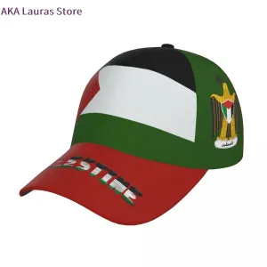 Palestine Flag Palestinian Golf hat men Baseball Cap Sports Casual Snapback Hat Outdoor Hip Hop Hats For Men Women Unisex