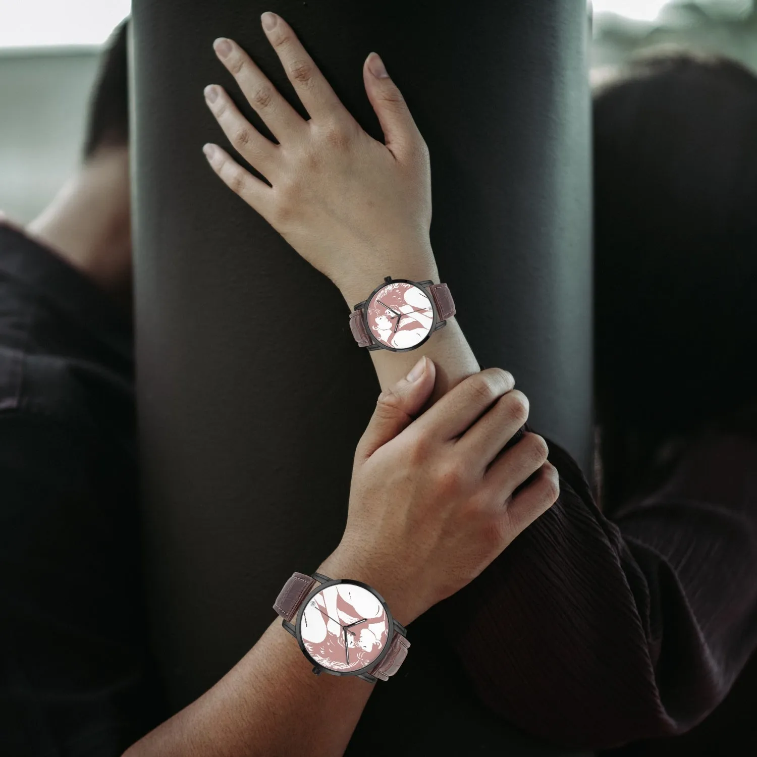 "Señorita" Exclusive - Women's & Men's Quartz Watch - multi-color band & casing