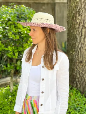 Round Top Fringe Palm Hat