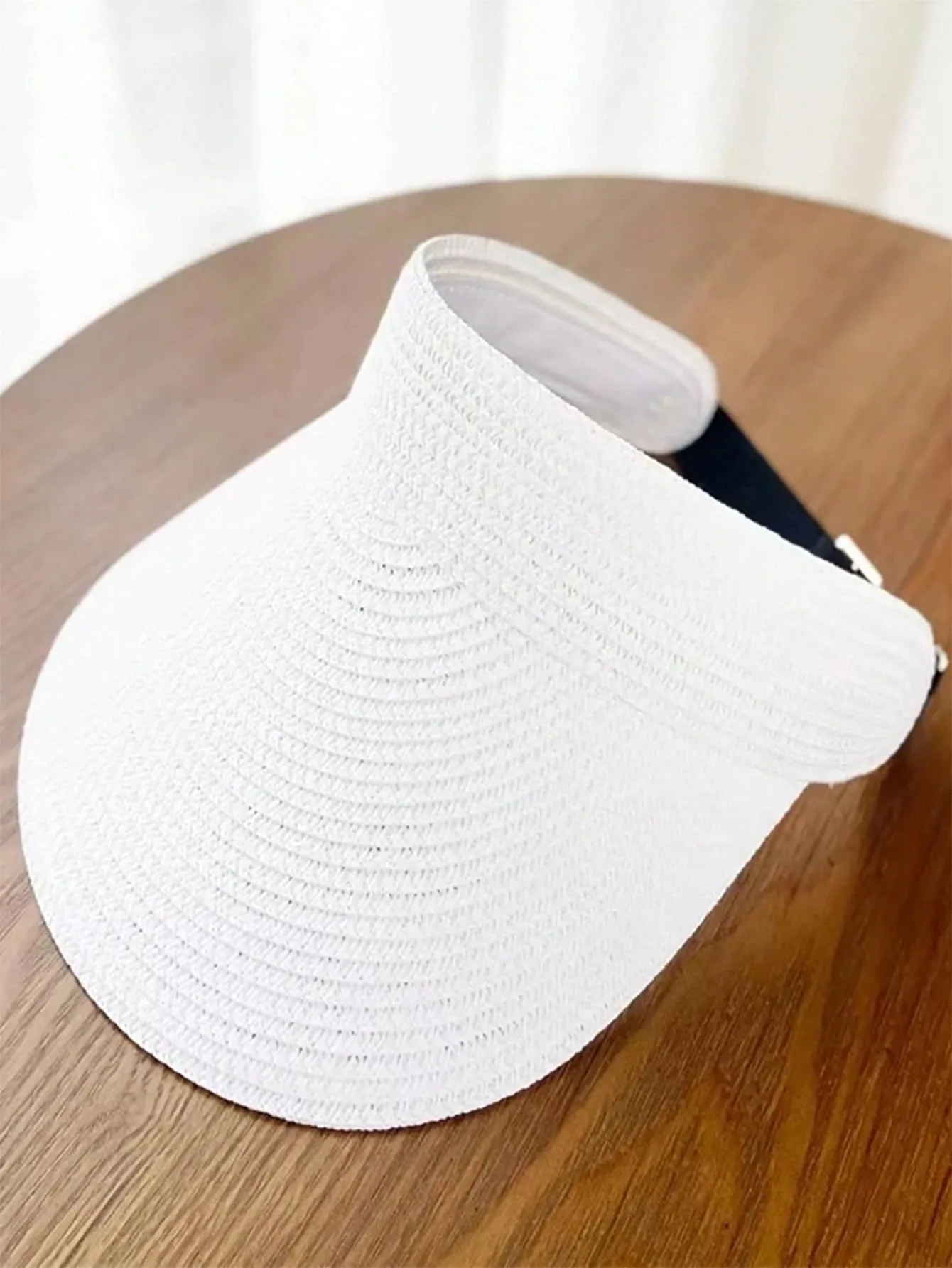 Selene | Foldable Straw Sun Visor