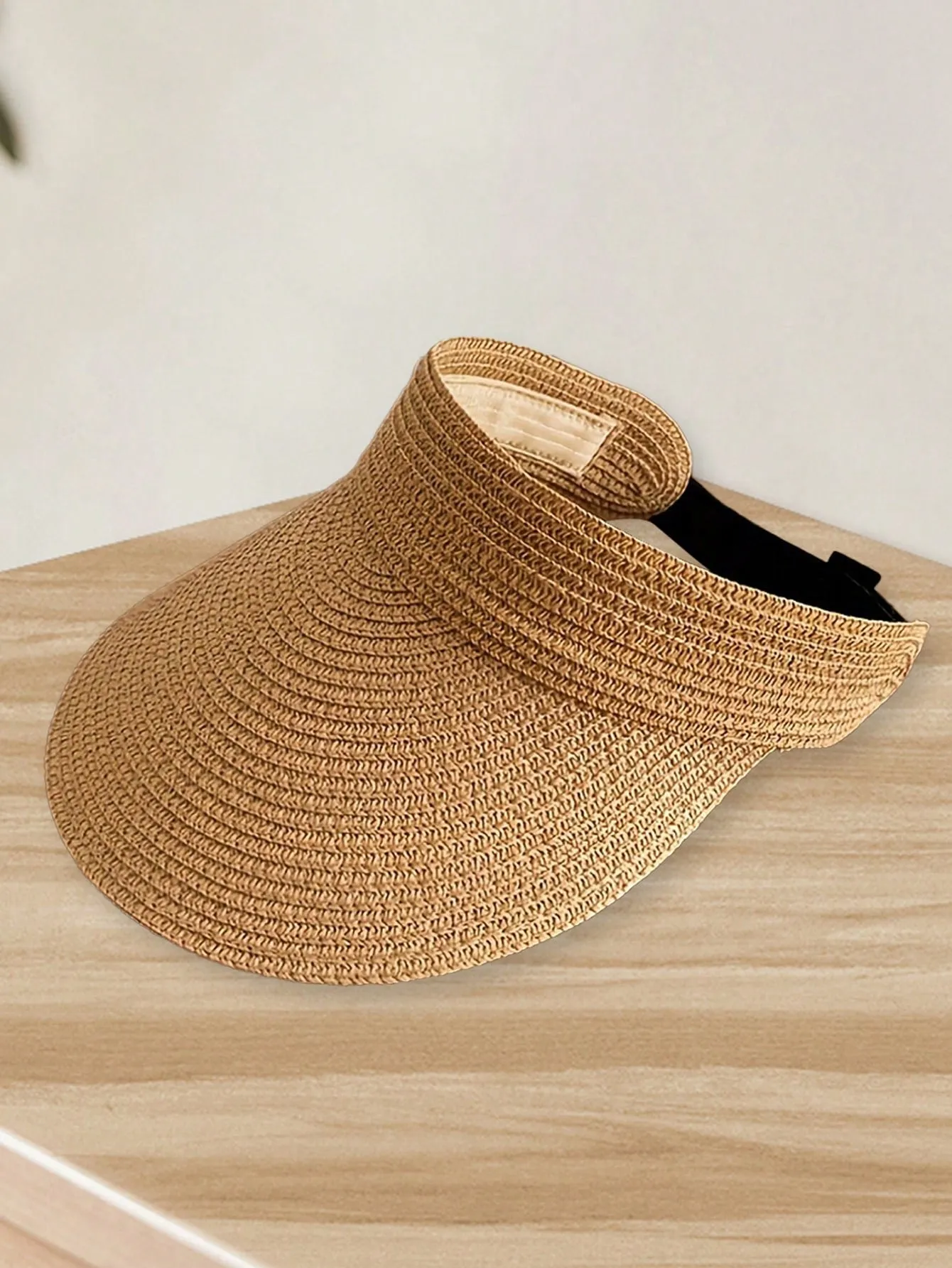 Selene | Foldable Straw Sun Visor