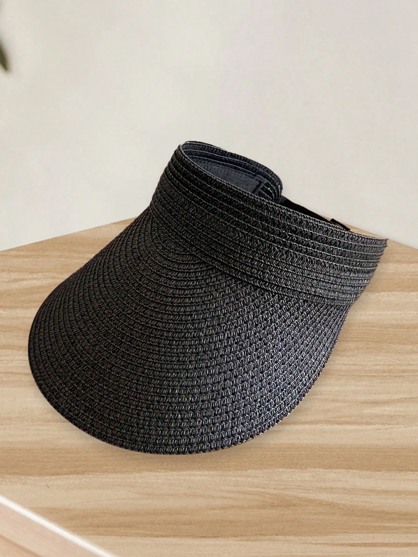 Selene | Foldable Straw Sun Visor