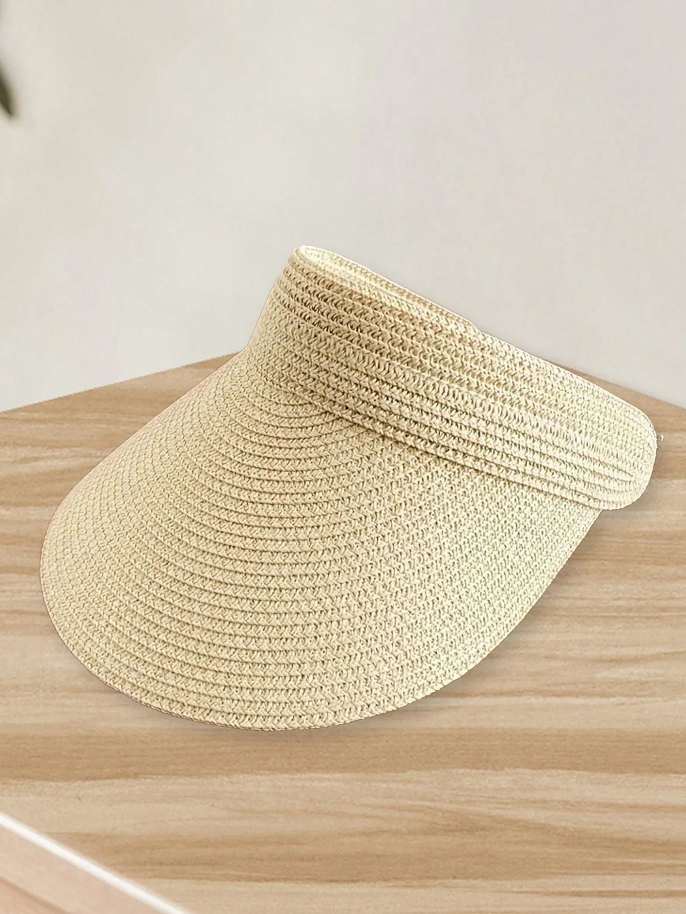 Selene | Foldable Straw Sun Visor