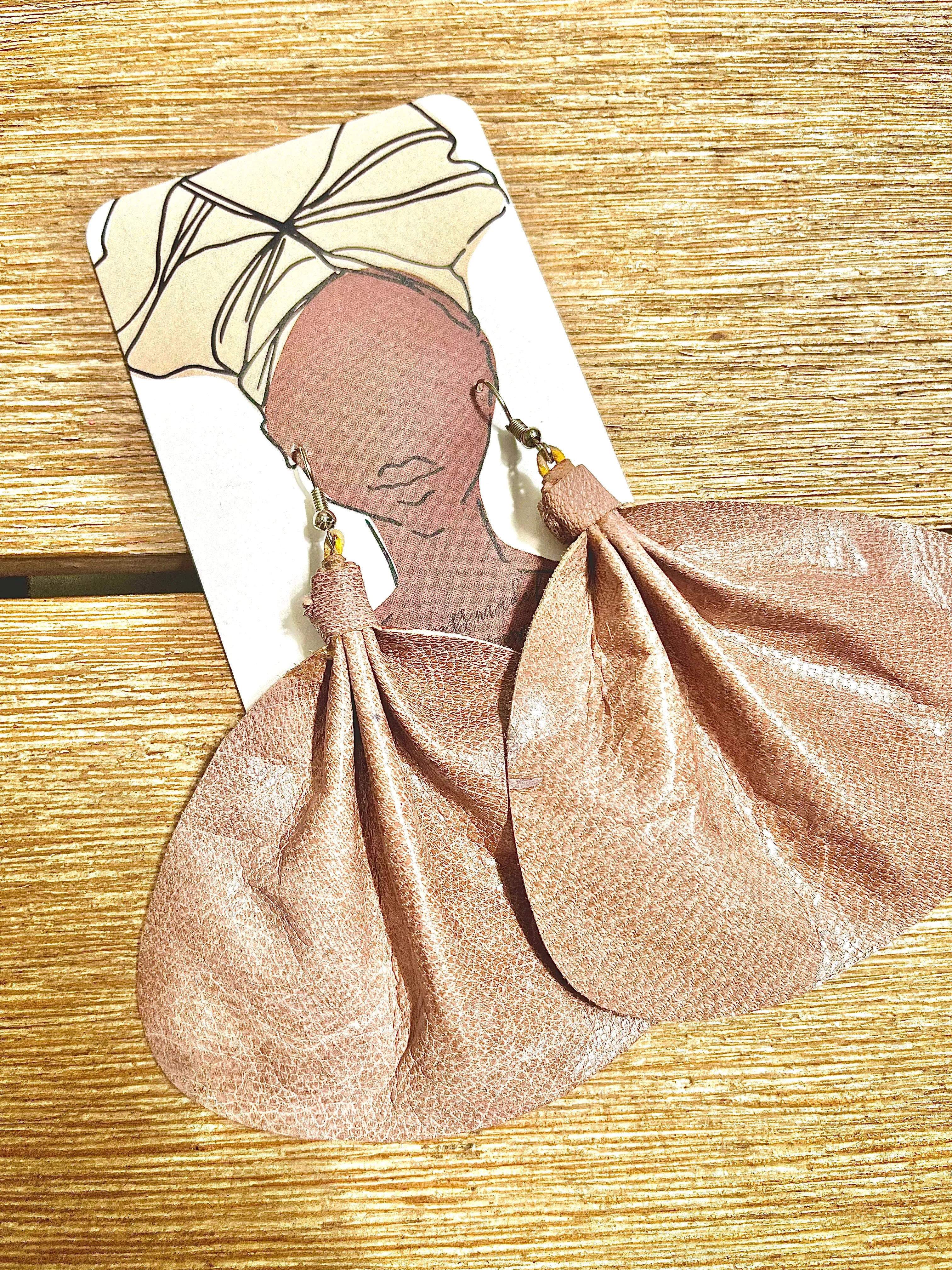 Serai Leather Earrings