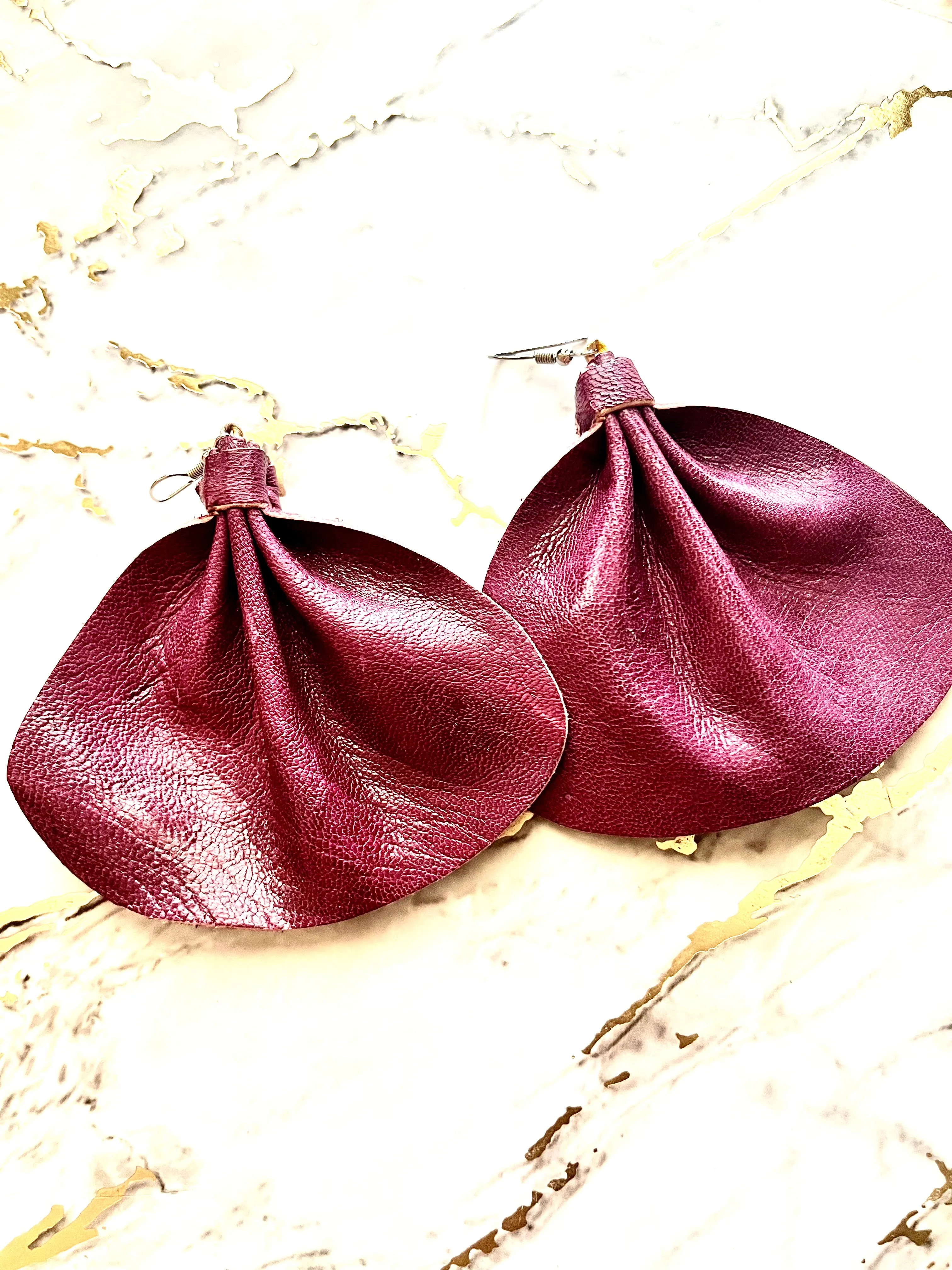 Serai Leather Earrings