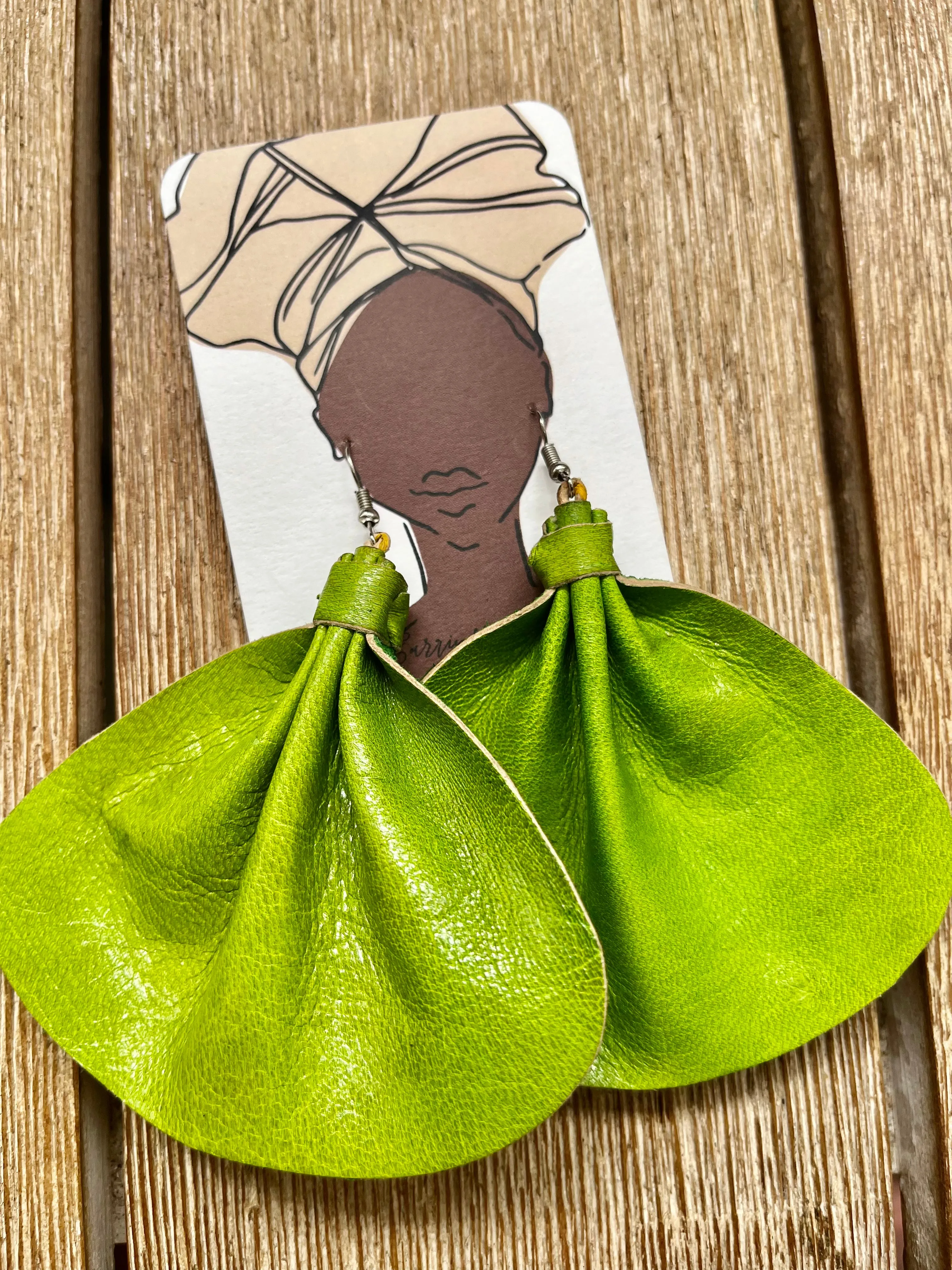 Serai Leather Earrings