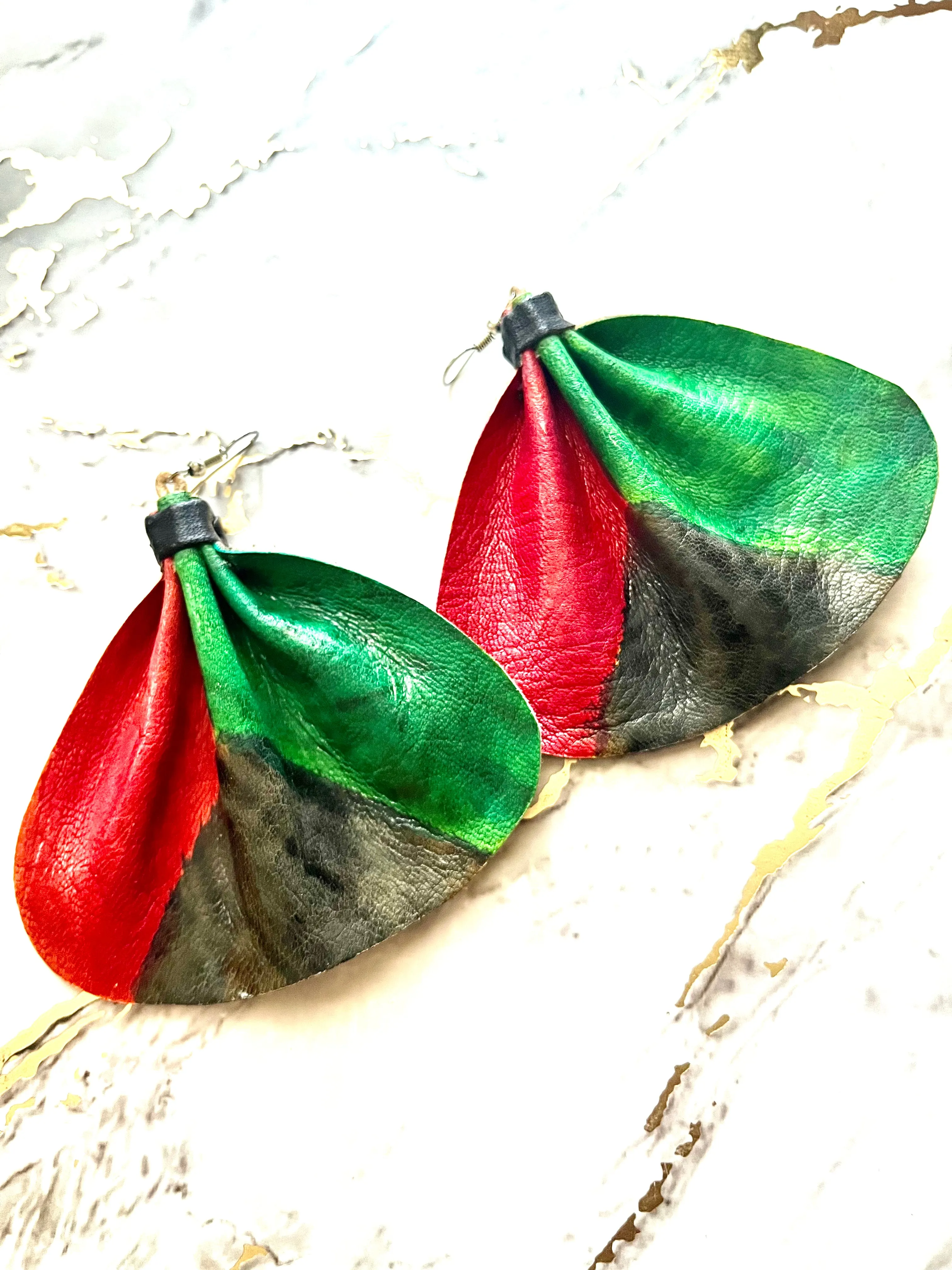 Serai Leather Earrings