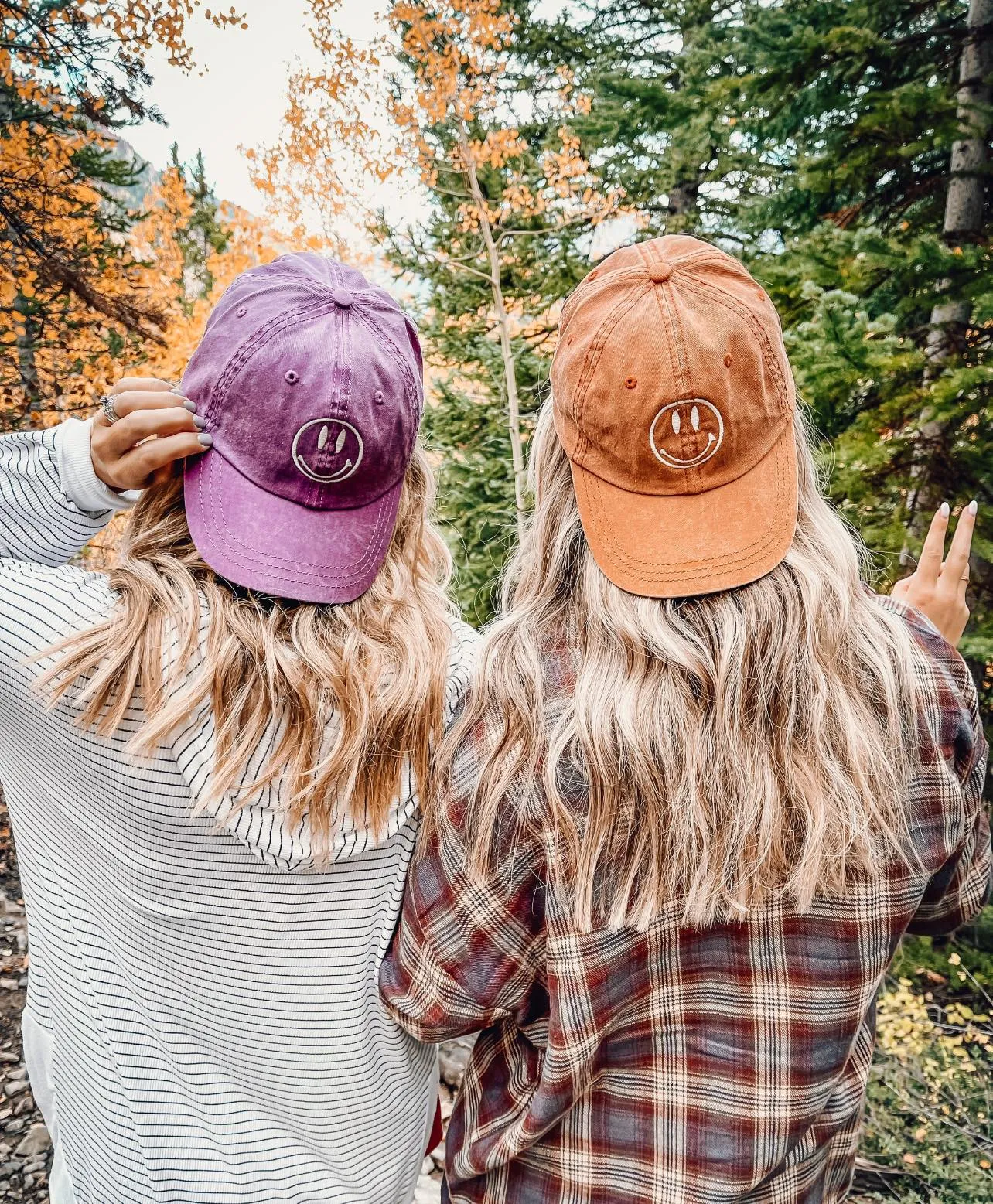 Smiley Face Cap -- 3 Colors!