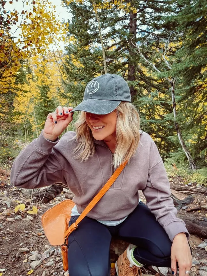 Smiley Face Cap -- 3 Colors!