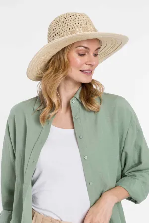 Striped Band Large Fedora