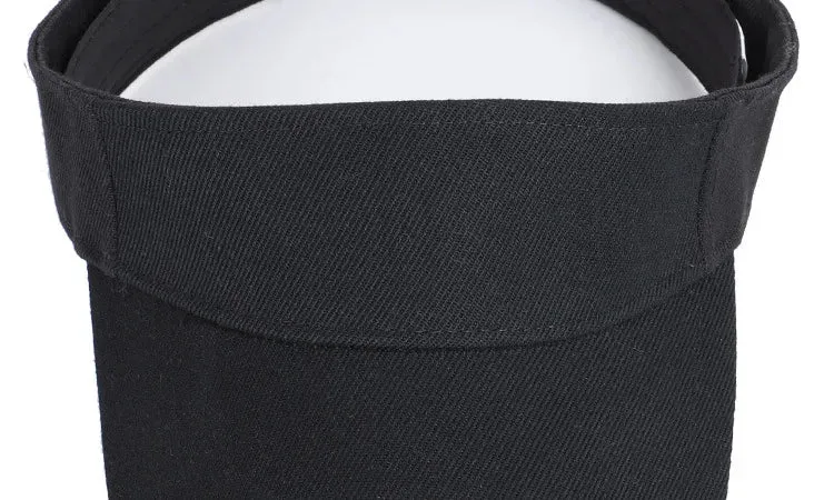 Summer Sun Hats Men Women Cotton Adjustable Visor UV Protection Top Empty Solid Sport Tennis Golf Running Sunscreen Baseball Cap