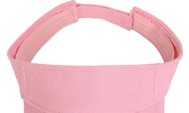 Summer Sun Hats Men Women Cotton Adjustable Visor UV Protection Top Empty Solid Sport Tennis Golf Running Sunscreen Baseball Cap