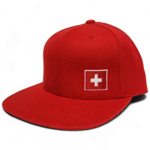 Switzerland Snapback Red