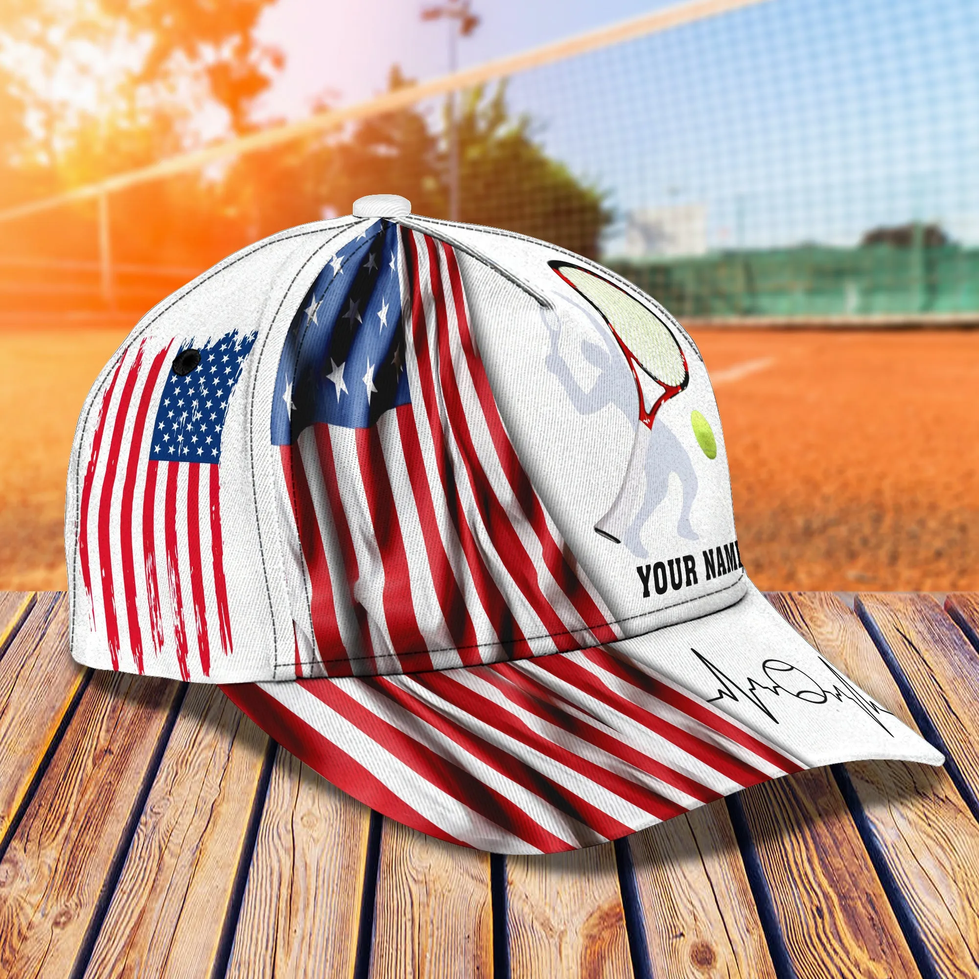 Tennis- Personalized Name Cap -TD96-1245