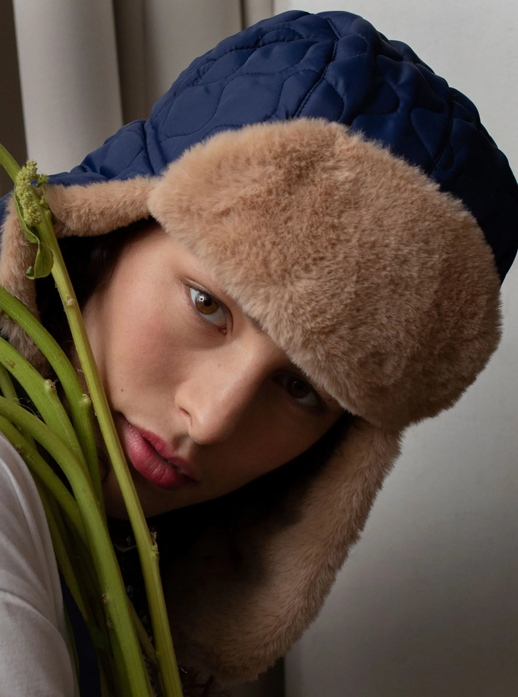 Trapper Puff Hat