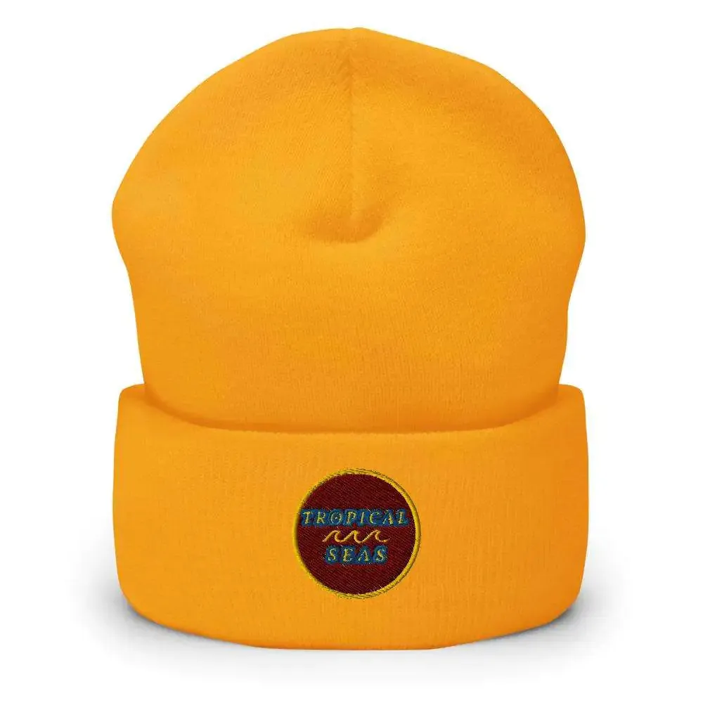 Tropical Maroon Beanie